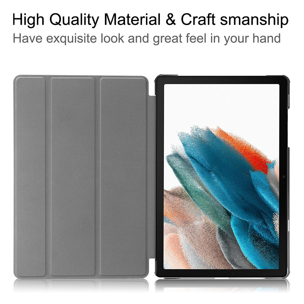 Hülle für Samsung Galaxy Tab A9+, Techsuit, FoldPro Unicorn, Mehrfarbig