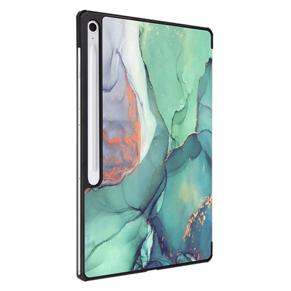 Case for Samsung Galaxy Tab S10 FE+, Techsuit, FoldPro Green Time, Multicolor