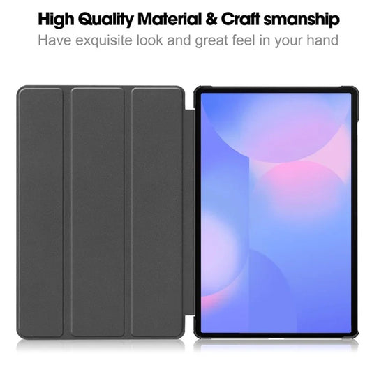 Hülle für Samsung Galaxy Tab S10 FE+, Techsuit, FoldPro, Rot