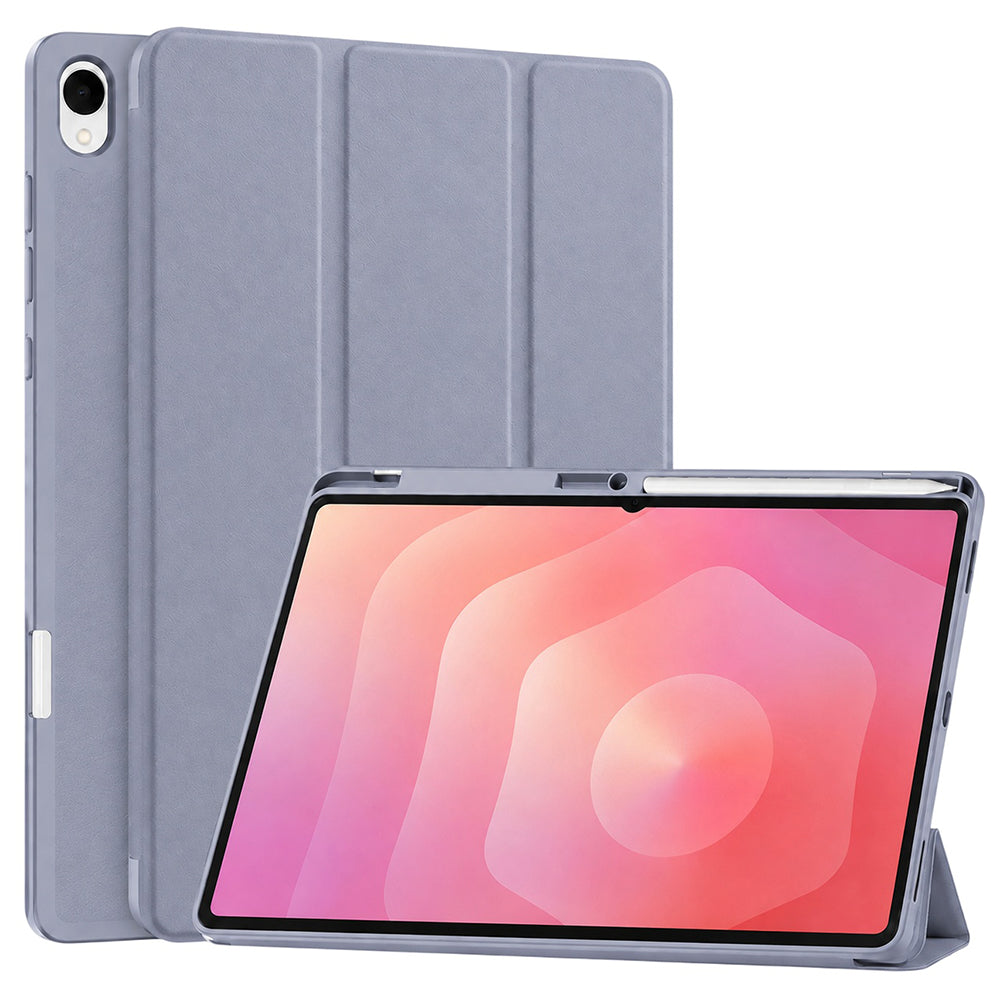Case for Samsung Galaxy Tab S12 Plus, Techsuit, Flex Trifold, Purple