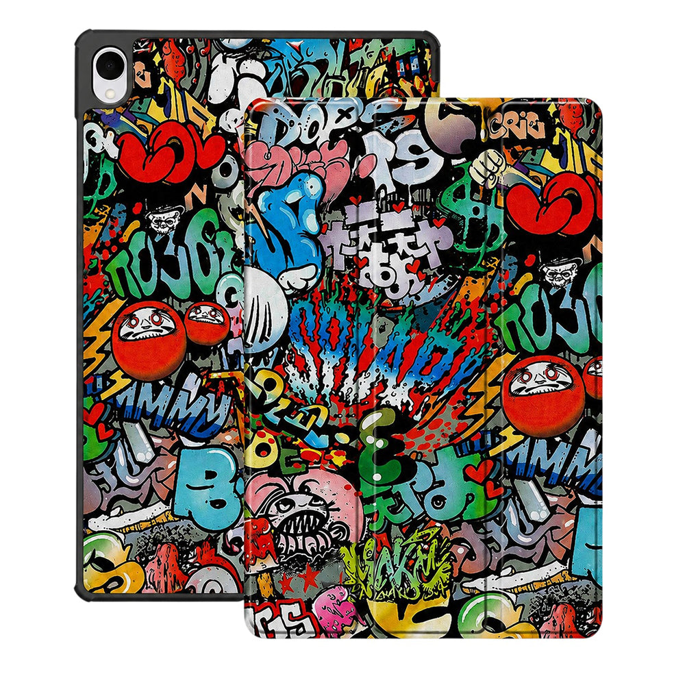 Case for Samsung Galaxy Tab S12 Plus, Techsuit, FoldPro Urban Vibe, Multicolor