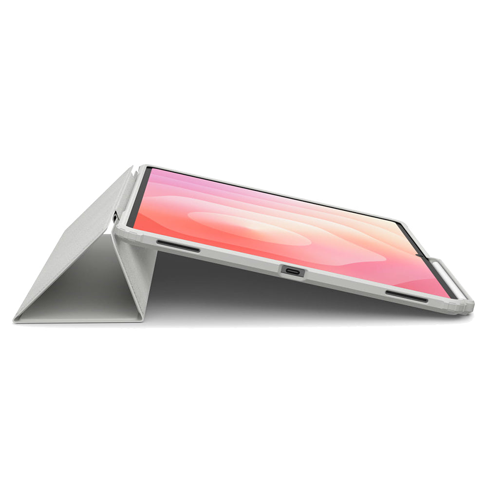 Hülle für Samsung Galaxy Tab S12 Ultra / S11 Ultra, Spigen, Ultra Hybrid Pro, Grau ACS10220
