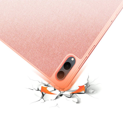 Hülle für Samsung Galaxy Tab S12 Ultra / Tab S11 Ultra, DUX DUCIS, Domo mit Stifthalter, Rosa