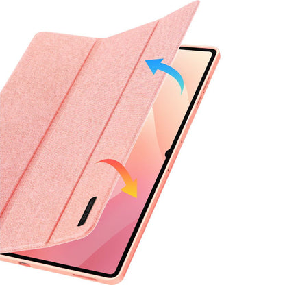 Hülle für Samsung Galaxy Tab S12 Ultra / Tab S11 Ultra, DUX DUCIS, Domo mit Stifthalter, Rosa