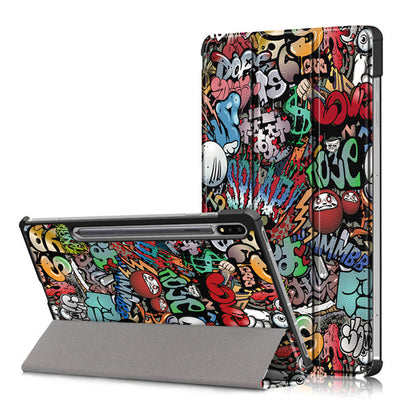Hülle für Samsung Galaxy Tab S8 / Tab S7 T875 / Tab S7 T870, Techsuit, FoldPro, Mehrfarbig