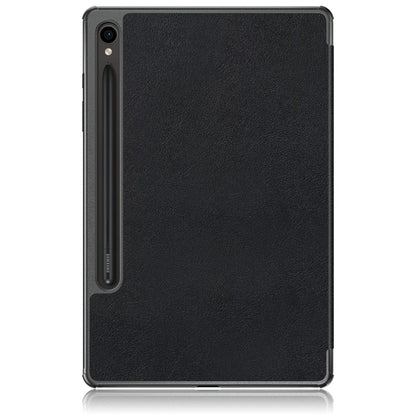 Hülle für Samsung Galaxy Tab S9 FE / Tab S9 / Tab S10 FE, Techsuit, FoldPro Butterfly, Mehrfarbig