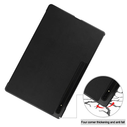 Hülle für Samsung Galaxy Tab S9 FE / Tab S9 / Tab S10 FE, Techsuit, FoldPro Butterfly, Mehrfarbig