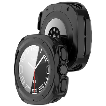 Hülle für Samsung Galaxy Watch Ultra2, Techsuit, Defense360 Pro, Schwarz