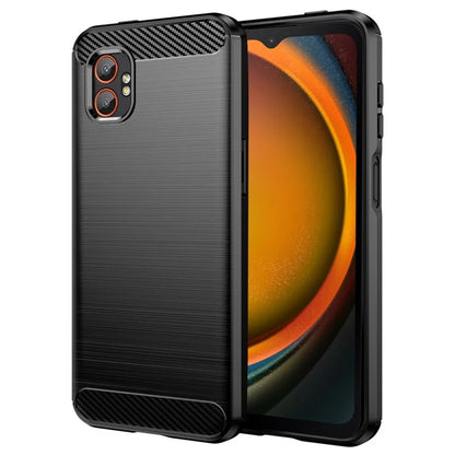 Hülle für Samsung Galaxy XCover7 Pro, Techsuit, Carbon, Schwarz