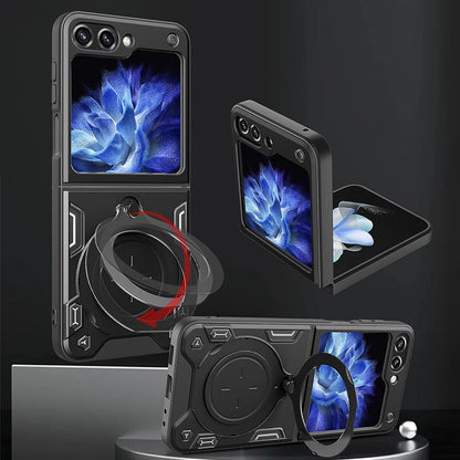 Case for Samsung Galaxy Z Flip5 F731, Techsuit, CamGuard Pro, Black