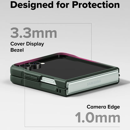 Case for Samsung Galaxy Z Flip7 F766, Ringke, Onyx, Dark Green