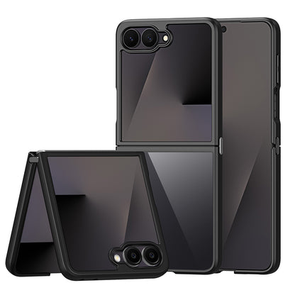 Hülle für Samsung Galaxy Z Flip8 F776, DUX DUCIS, Aimo, Schwarz