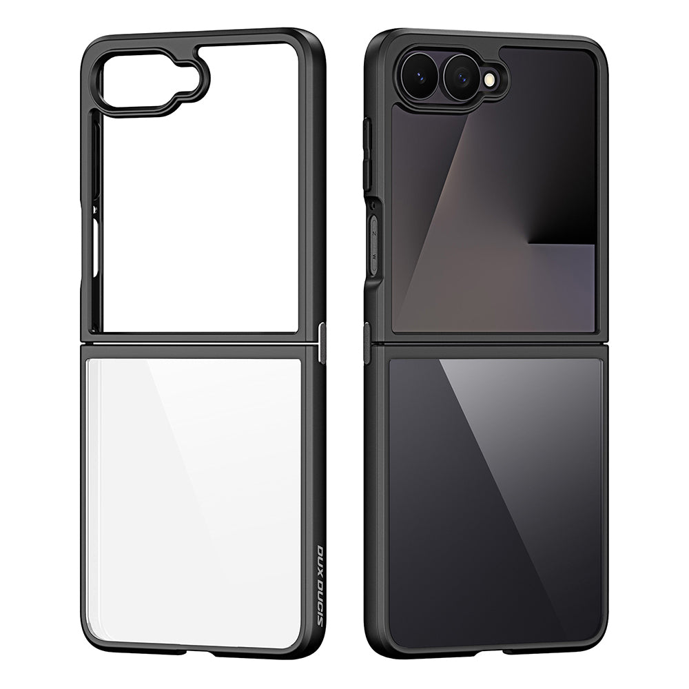 Hülle für Samsung Galaxy Z Flip8 F776, DUX DUCIS, Aimo, Schwarz