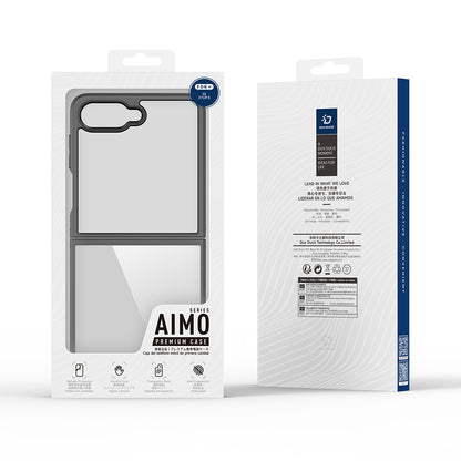Hülle für Samsung Galaxy Z Flip8 F776, DUX DUCIS, Aimo, Schwarz