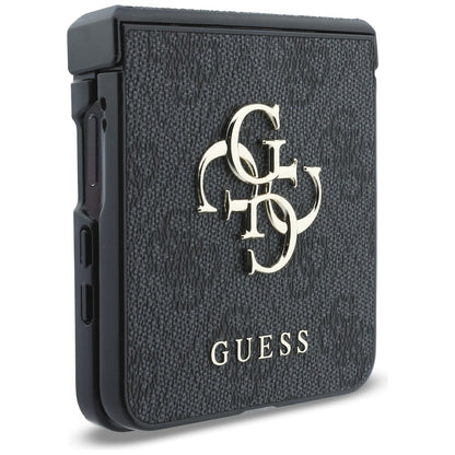 Hülle für Samsung Galaxy Z Flip8 F776, Guess, 4G Big Logo, Schwarz