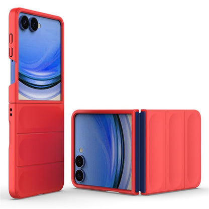 Hülle für Samsung Galaxy Z Flip8 F776, Techsuit, Magic Shield, Rot