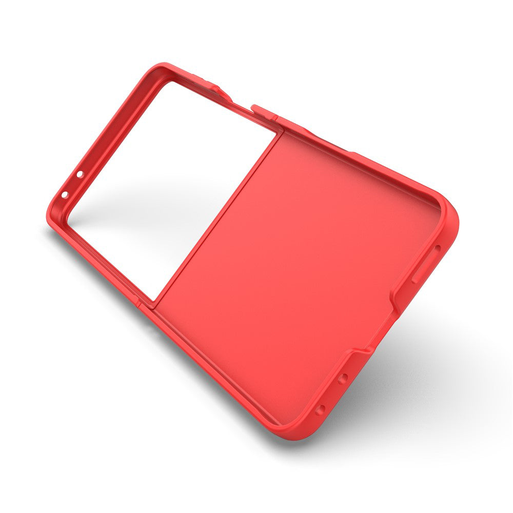 Hülle für Samsung Galaxy Z Flip8 F776, Techsuit, Magic Shield, Rot