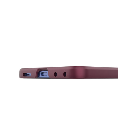 Hülle für Samsung Galaxy Z Flip8 F776, Techsuit, Magic Shield, Weinrot