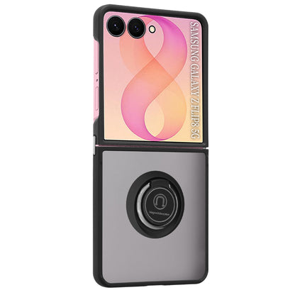 Case for Samsung Galaxy Z Flip8 F776 / Z Flip7 F766, Techsuit, Glinth, Black