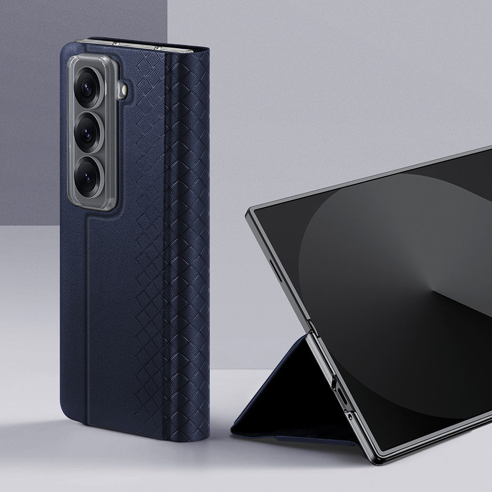 Hülle für Samsung Galaxy Z Fold Special, DUX DUCIS, Bril, Blau