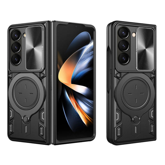Hülle für Samsung Galaxy Z Fold5 F946, Techsuit, CamGuard Pro, Schwarz
