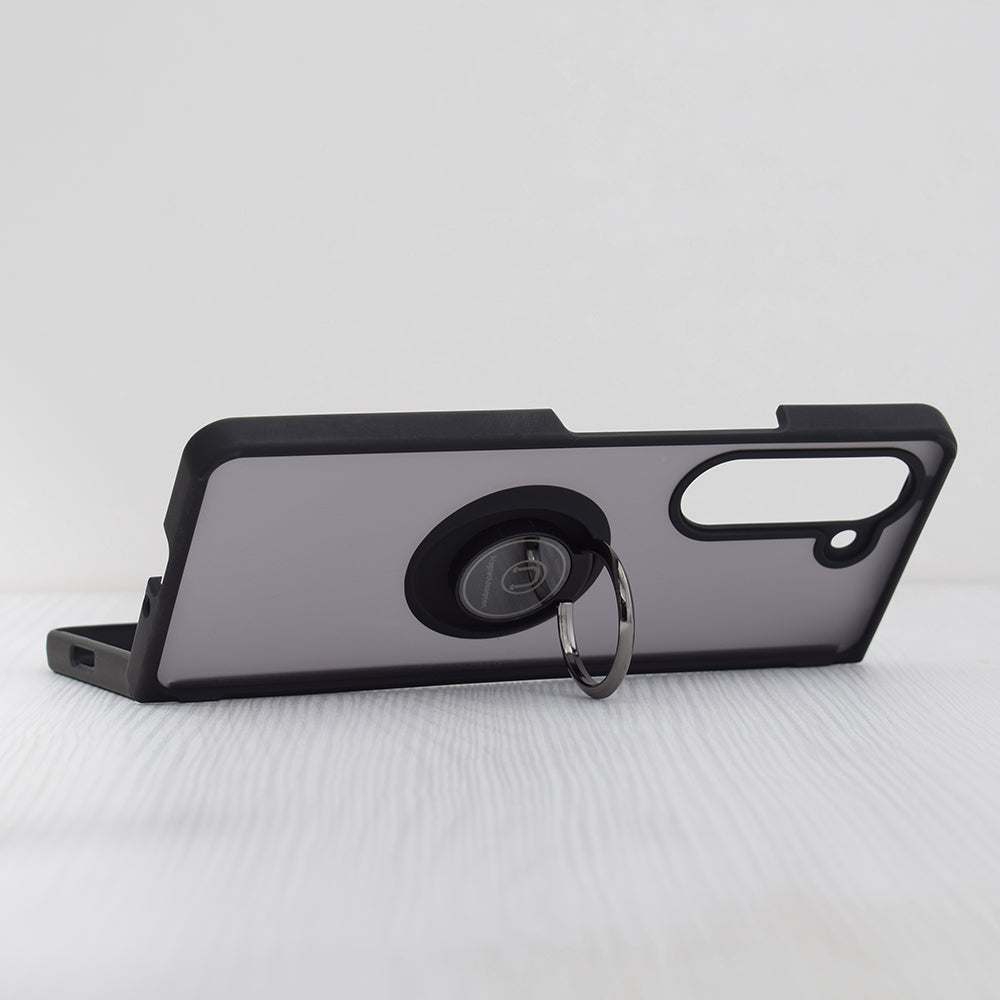 Hülle für Samsung Galaxy Z Fold5 F946, Techsuit, Glinth, Schwarz