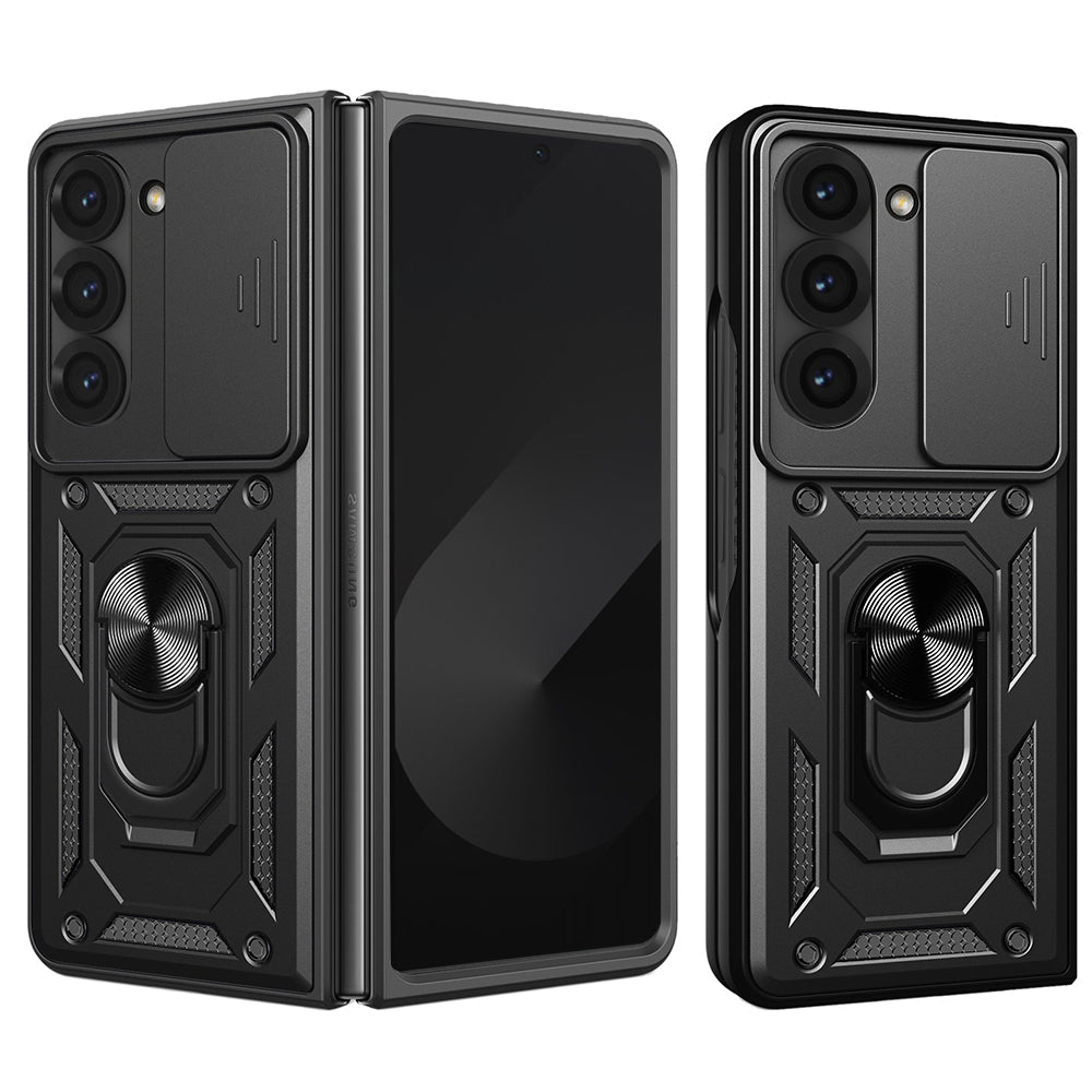 Hülle für Samsung Galaxy Z Fold6 F956, Techsuit, CamShield, Schwarz
