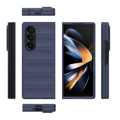 Hülle für Samsung Galaxy Z Fold6 F956, Techsuit, Magic Shield, Blau