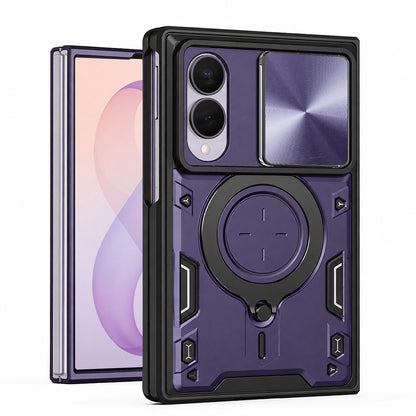 Case for Samsung Galaxy Z Fold8 F971, Techsuit, CamGuard Pro, Purple