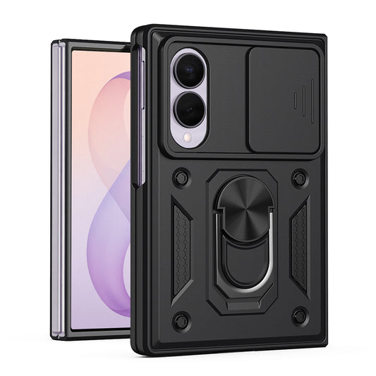 Hülle für Samsung Galaxy Z Fold8 F971, Techsuit, CamShield, Schwarz