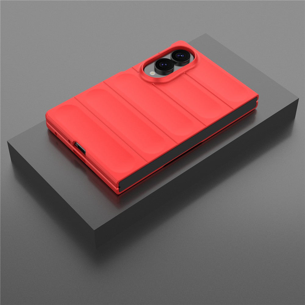 Hülle für Samsung Galaxy Z Fold8 F976, Techsuit, Magic Shield, Rot