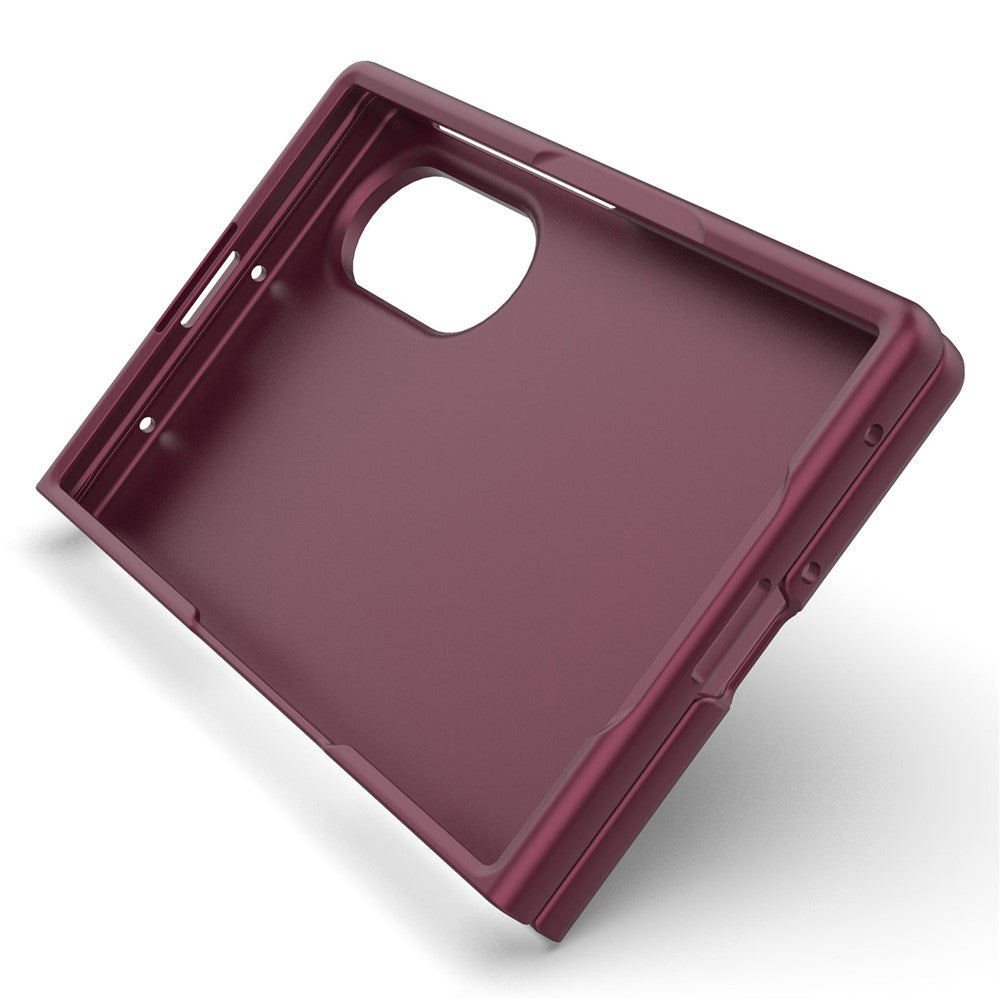 Hülle für Samsung Galaxy Z Fold8 F976, Techsuit, Magic Shield, Weinrot