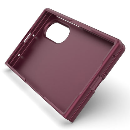 Hülle für Samsung Galaxy Z Fold8 F976, Techsuit, Magic Shield, Weinrot