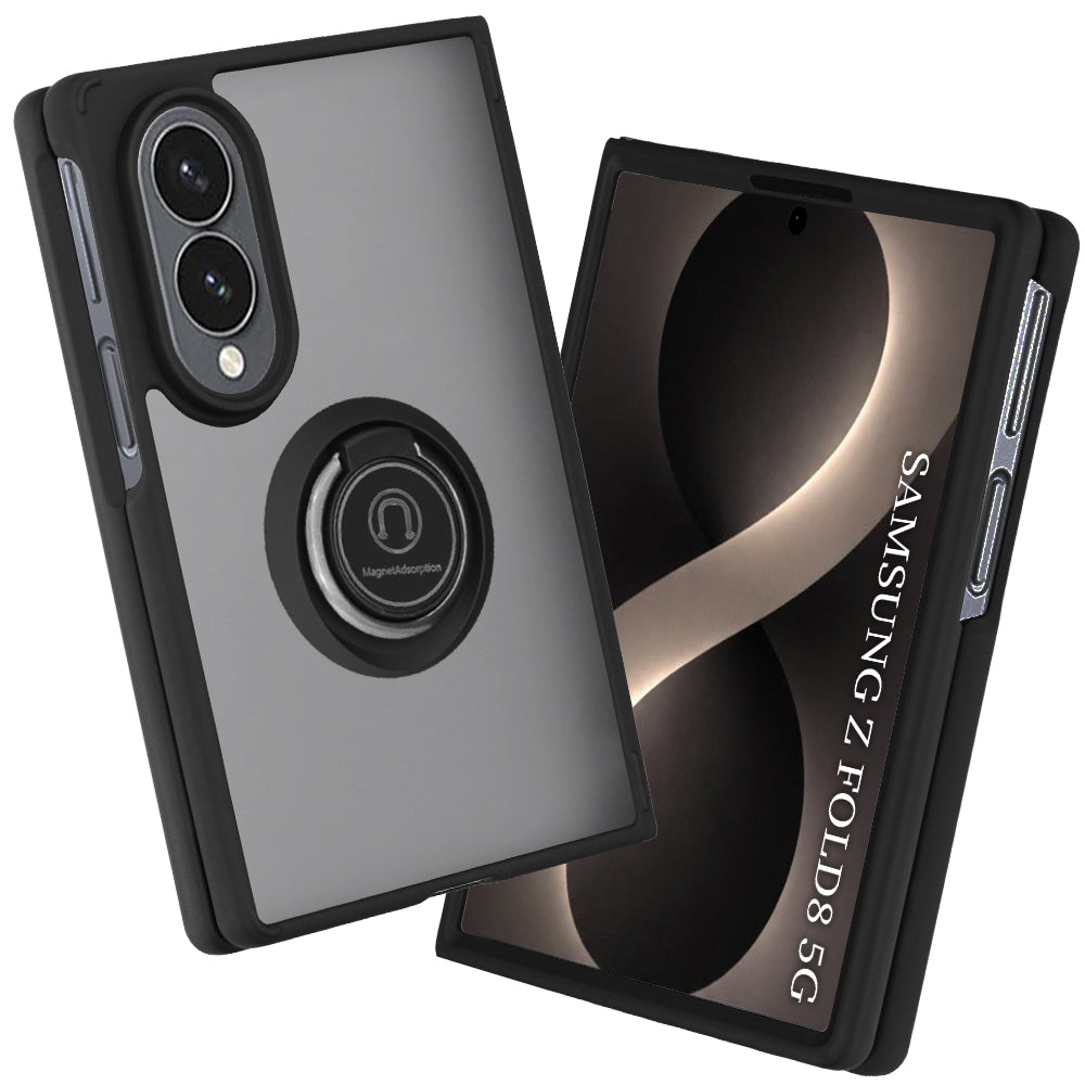 Case for Samsung Galaxy Z Fold8 F976, Techsuit, Glinth, Black