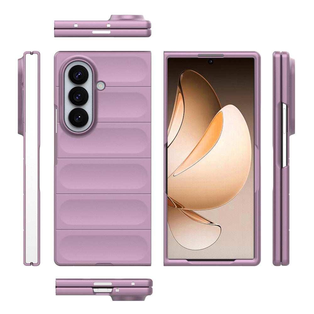 Hülle für Samsung Galaxy Z Fold8 Ultra F971, Techsuit, Magic Shield, Lila