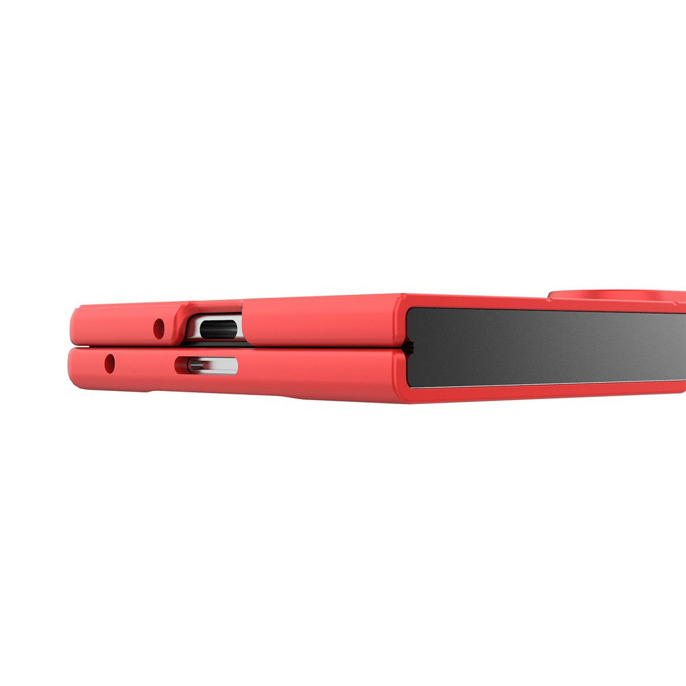 Hülle für Samsung Galaxy Z Fold8 Ultra F971, Techsuit, Magic Shield, Rot