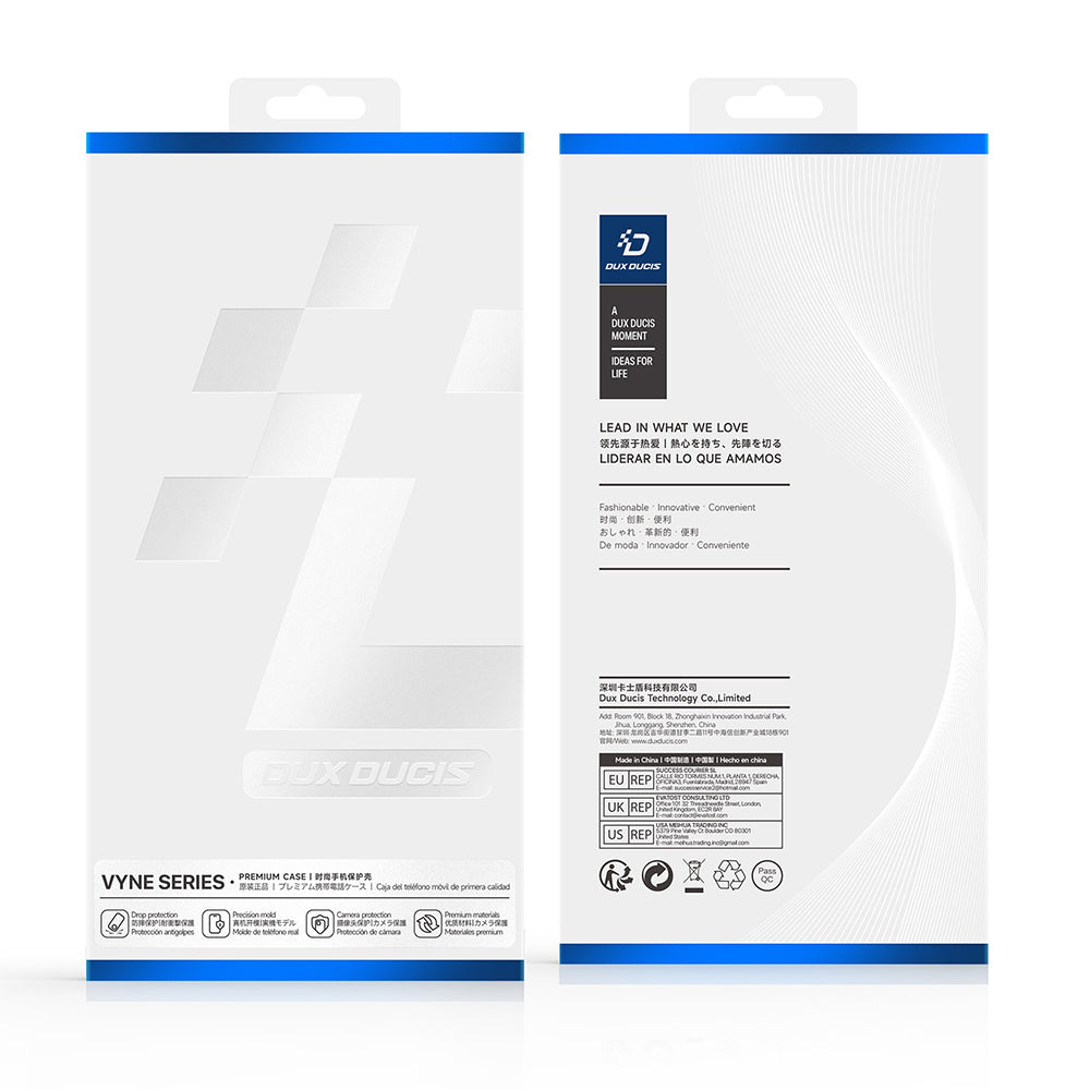 Hülle für Samsung Galaxy Z Fold8 Ultra F976, DUX DUCIS, Vyne, Grau