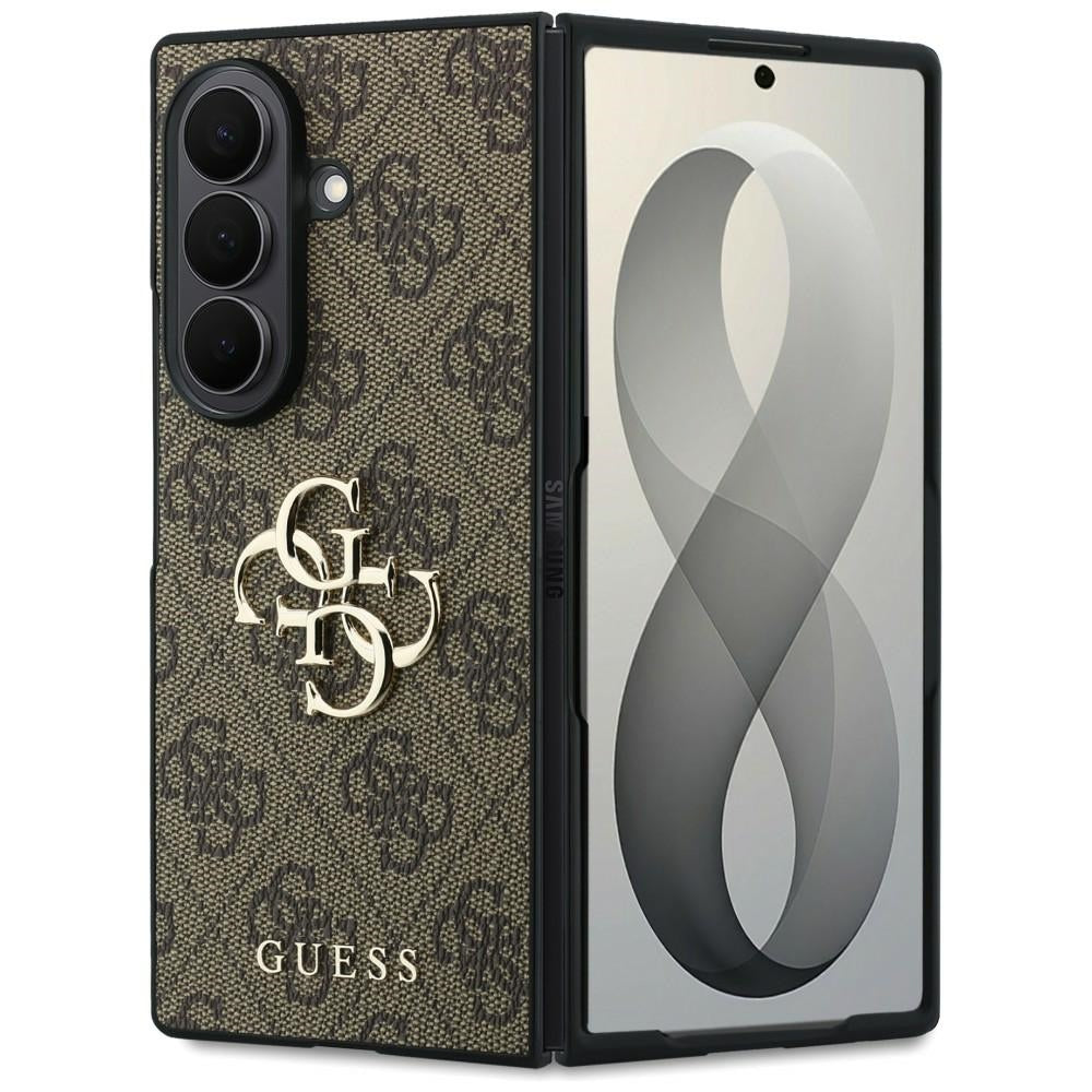Case for Samsung Galaxy Z Fold8 Ultra F976, Guess, 4G Big Logo, Brown