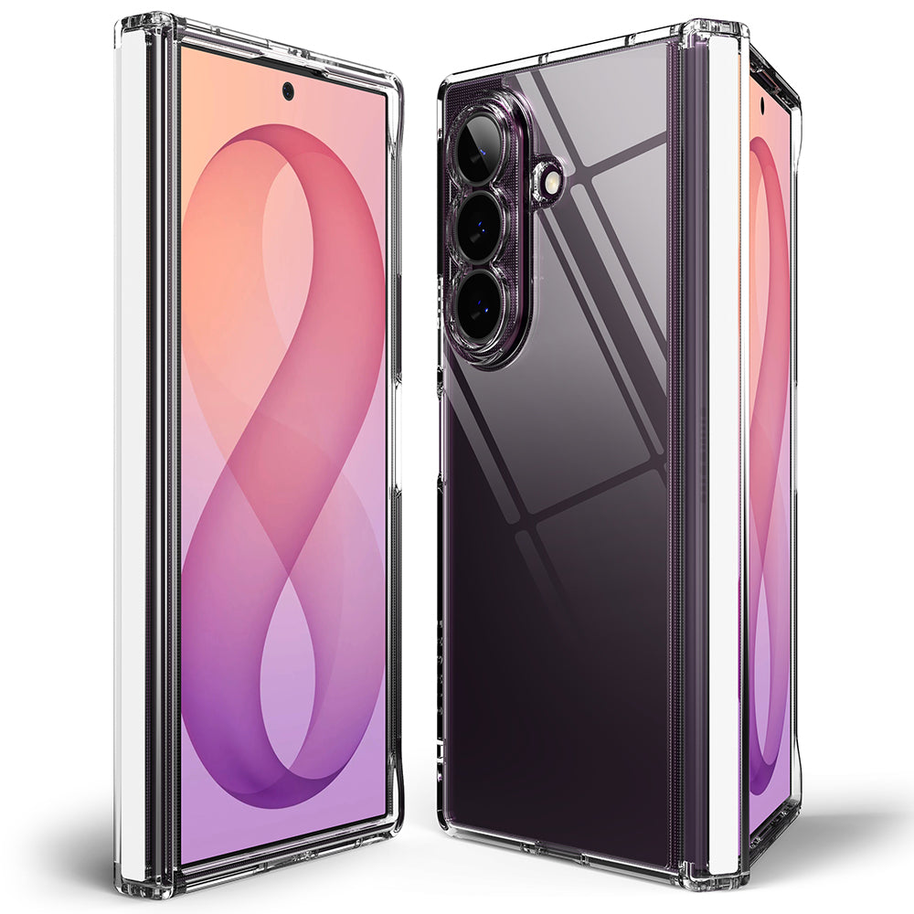 Hülle für Samsung Galaxy Z Fold8 Ultra F976, Ringke, Fusion Flap, Transparent