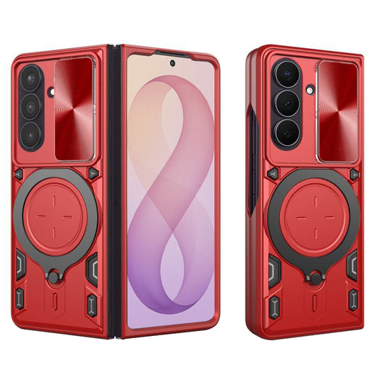 Case for Samsung Galaxy Z Fold8 Ultra F976 / Z Fold7 F966, Techsuit, CamGuard Pro, Red