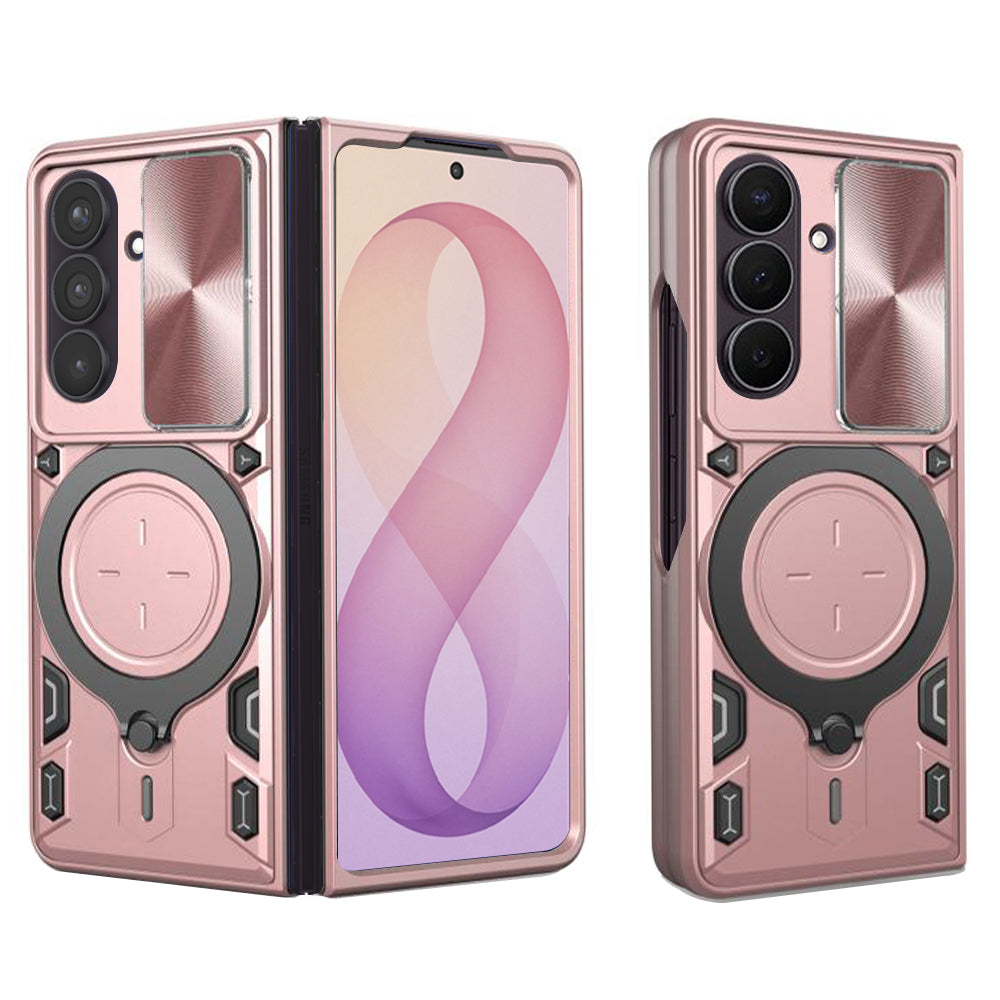 Hülle für Samsung Galaxy Z Fold8 Ultra F976 / Z Fold7 F966, Techsuit, CamGuard Pro, Roségold