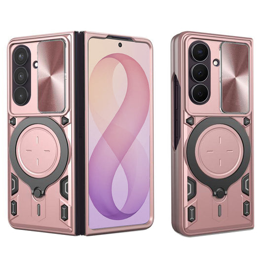 Hülle für Samsung Galaxy Z Fold8 Ultra F976 / Z Fold7 F966, Techsuit, CamGuard Pro, Roségold