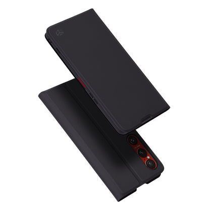 Hülle für Sony Xperia 1 VI, Techsuit, Magskin Book, Schwarz