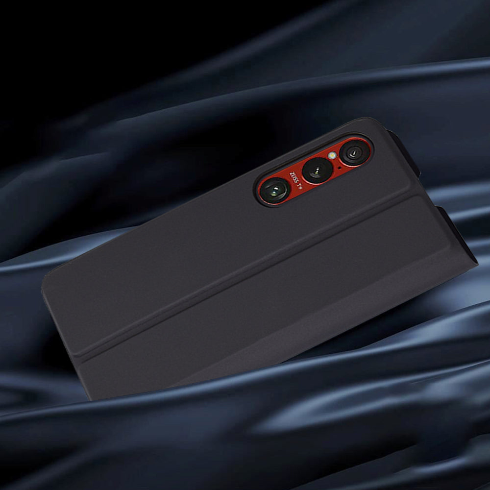 Hülle für Sony Xperia 1 VI, Techsuit, Magskin Book, Schwarz