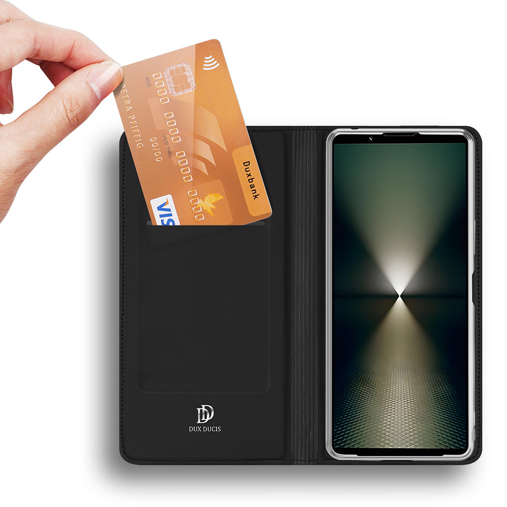 Hülle für Sony Xperia 1 VII, DUX DUCIS, Skin Pro, Schwarz