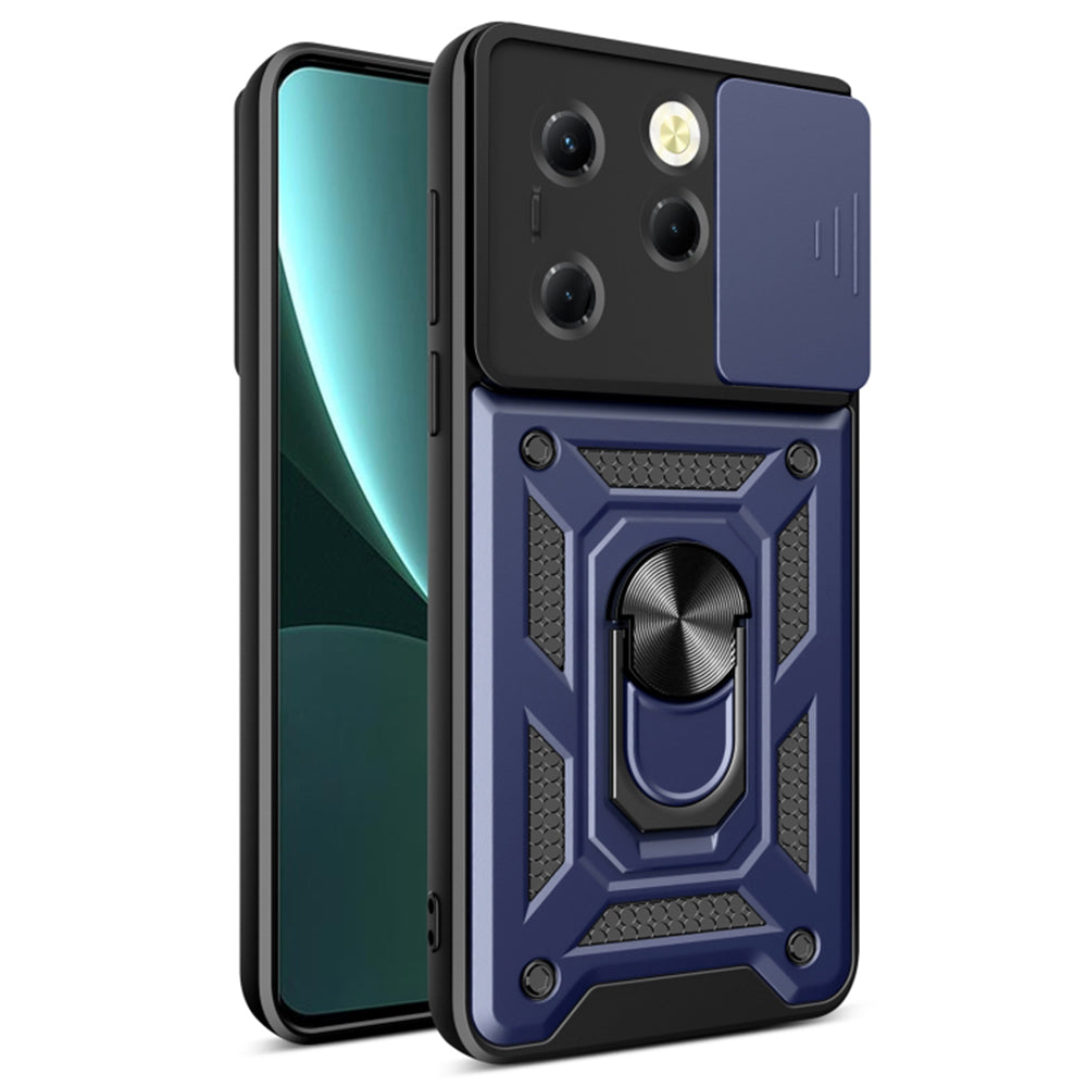 Hülle für Tecno Spark 20 Pro / Infinix Hot 40 / Hot 40 Pro, Techsuit, CamShield, Blau