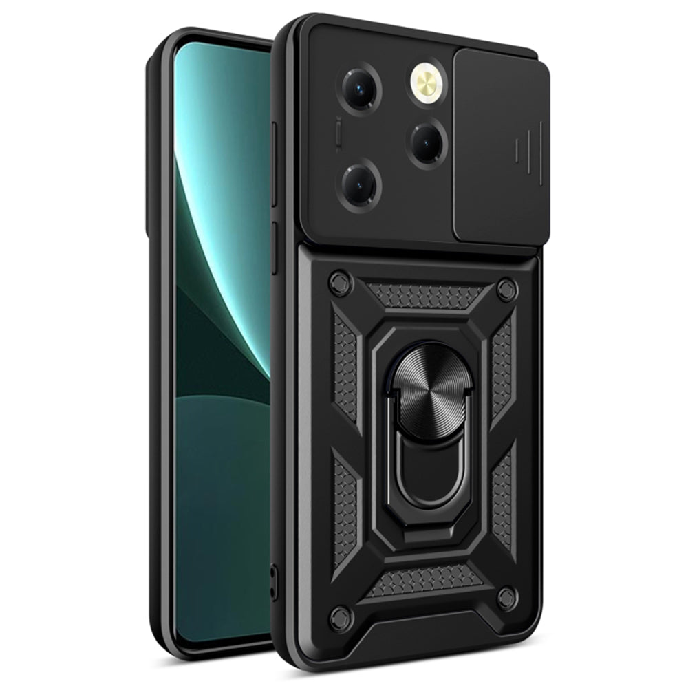 Hülle für Tecno Spark 20 Pro / Infinix Hot 40 / Hot 40 Pro, Techsuit, CamShield, Schwarz
