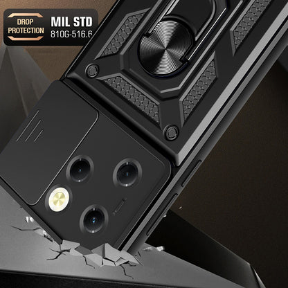 Hülle für Tecno Spark 20 Pro / Infinix Hot 40 / Hot 40 Pro, Techsuit, CamShield, Schwarz