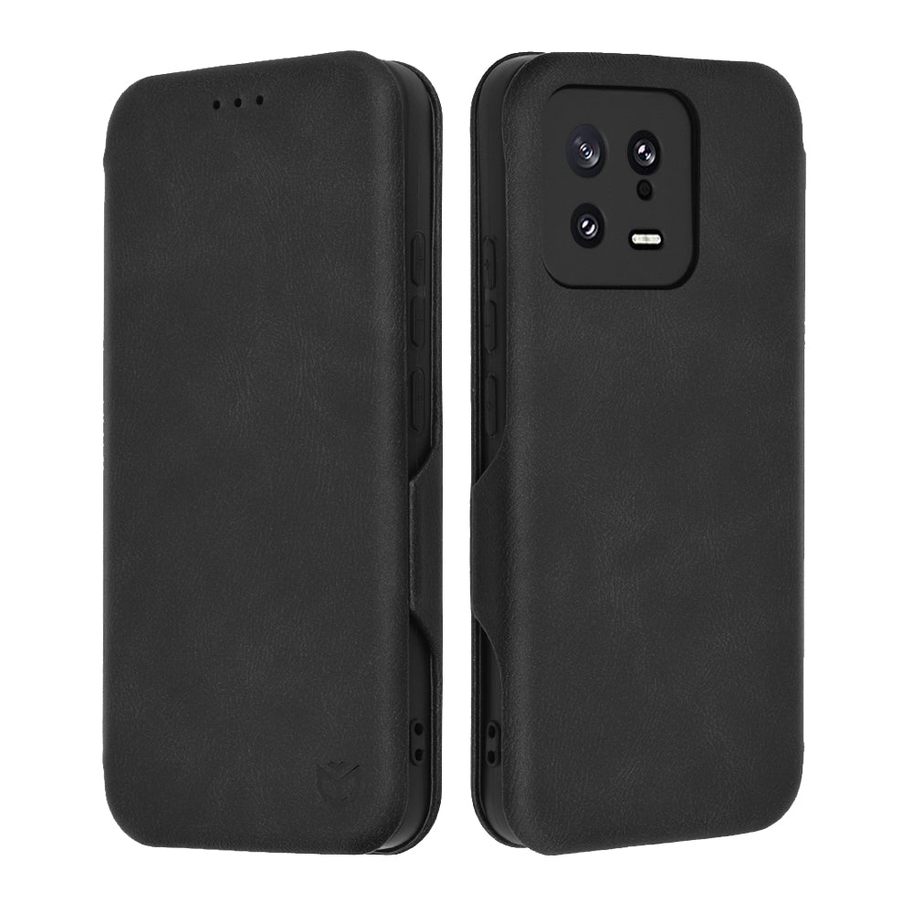 Hülle für Xiaomi 13, Techsuit, Safe Wallet Plus, Schwarz