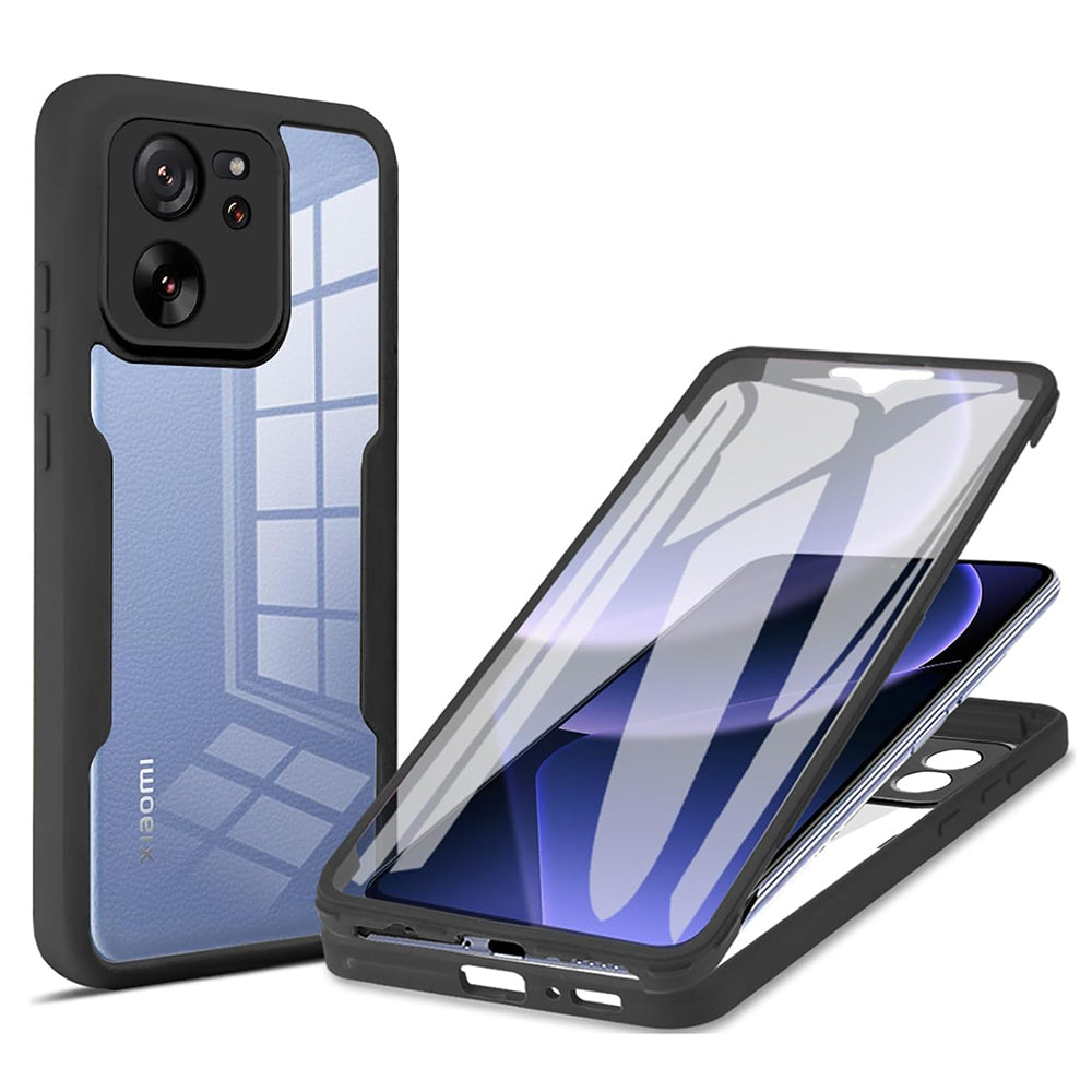 Hülle für Xiaomi 13T Pro / 13T, Techsuit, ColorVerse 360, Schwarz
